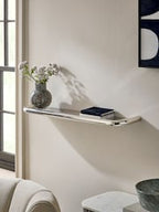 Silver Chrome Wall Shelf