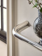 Silver Chrome Wall Shelf