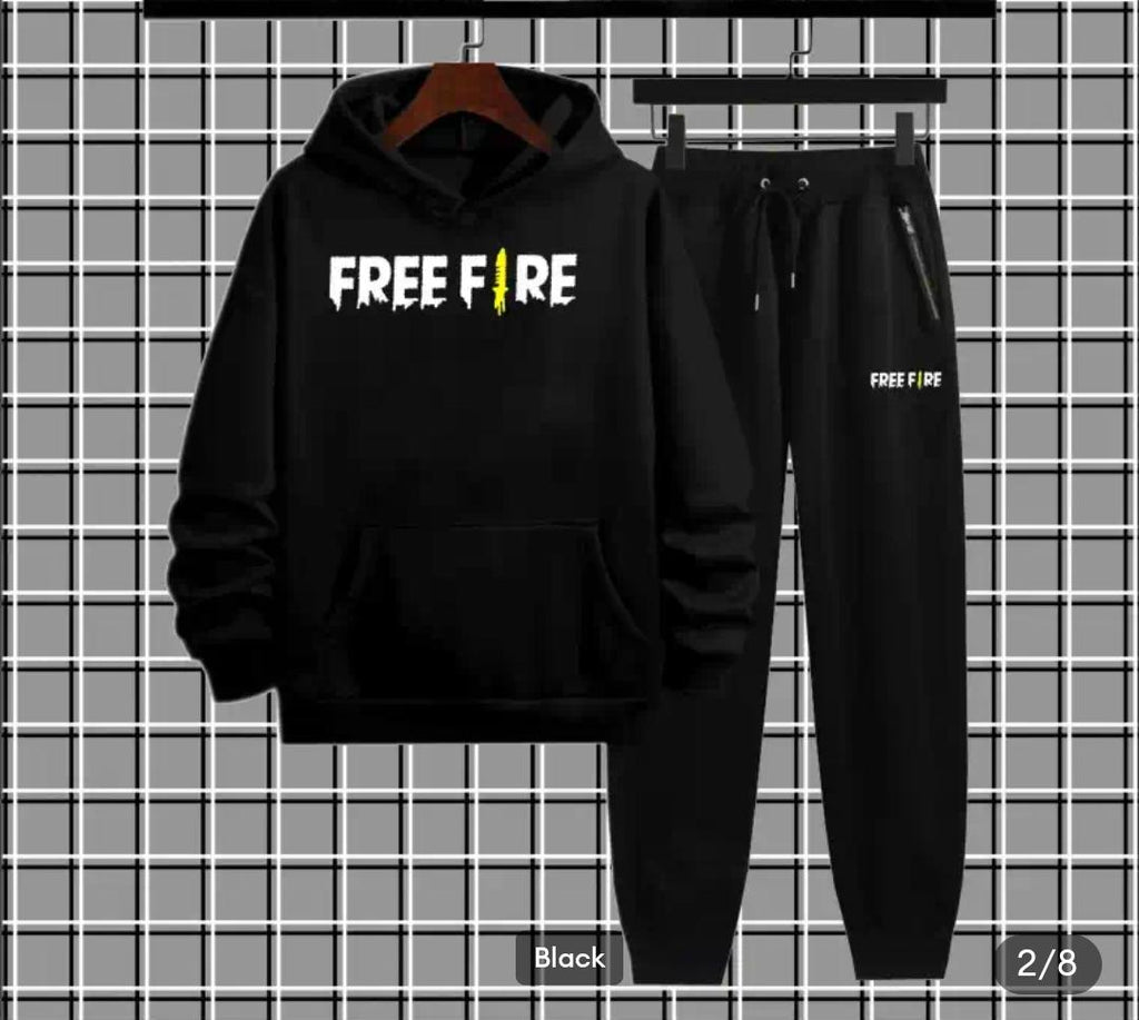 Free fire Printed Tracksuit For Mens & Boys