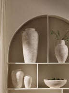 Natural Country Ceramic Lydford Extra Large Textured Flower Vase