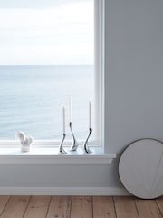 Georg Jensen Set of 3 Cobra Candle Holders