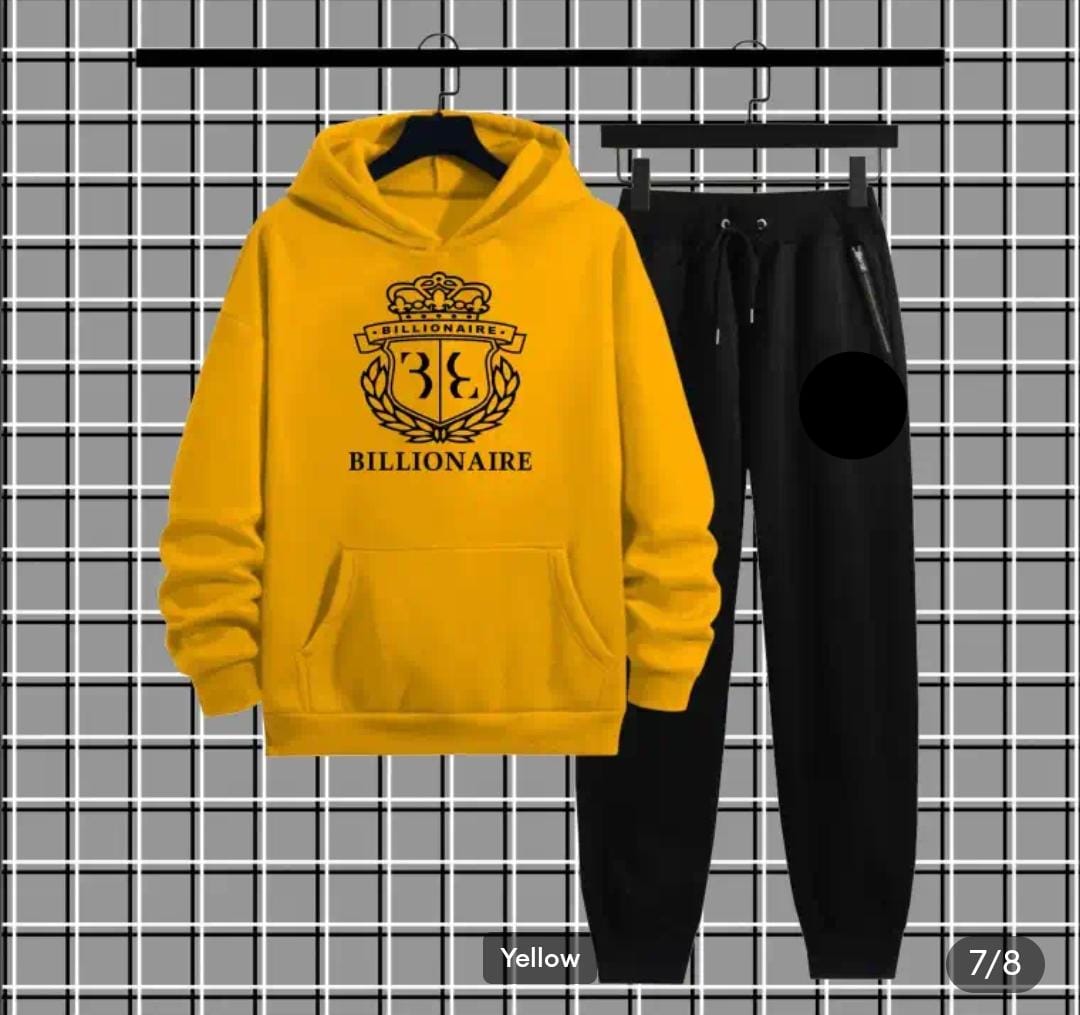 Billionaire  Printed Tracksuit For Mens & Boys